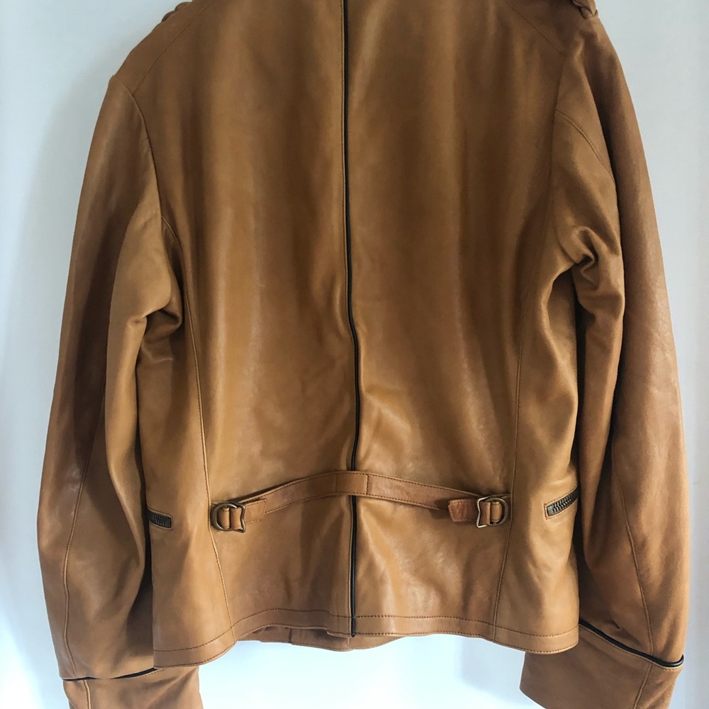 Yves Saint Laurent Military Leather Jacket - Picture 4 of 13
